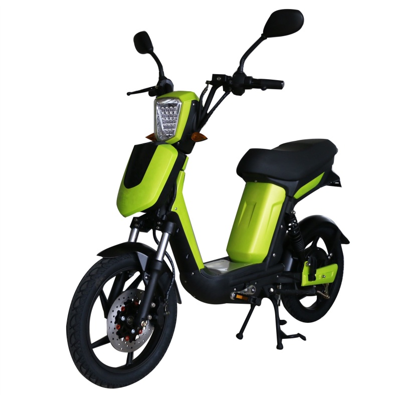 18 Inch Pedal Assist Electric Scooter For Adults 48V 250W E Scooter CE Certificated Moped Electric Bike 500W Optional