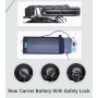 200Km Long Range Dual Battery Electric Bike 27.5 Inch Big Wheel Mid Drive Ebike With Torque Sensor 9 Speed Gears