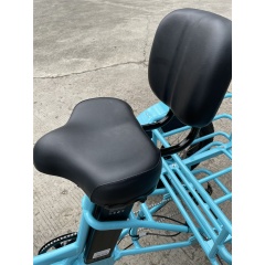 Premium Large Wheel Full Fat Adult Fat Tire Electric Trike 750W Tricycle Electric Bike 3 Wheels With Adjustable Backrest