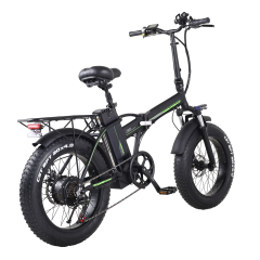 Ready to Ship 20x4.0 Fat Tire Electric Bike 500W 48V 15Ah Lithium battery Electric Foldable Bicycle E Bike Fat