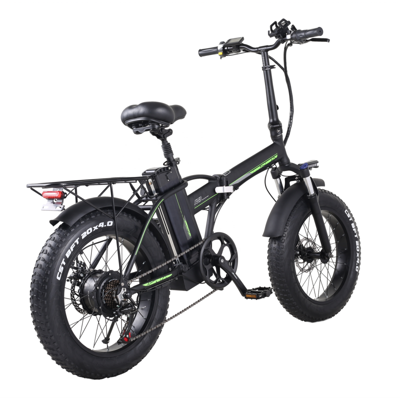 Ready to Ship 20x4.0 Fat Tire Electric Bike 500W 48V 15Ah Lithium battery Electric Foldable Bicycle E Bike Fat