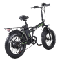 Ready to Ship 20x4.0 Fat Tire Electric Bike 500W 48V 15Ah Lithium battery Electric Foldable Bicycle E Bike Fat