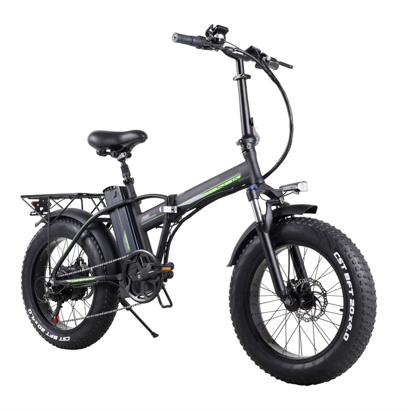 Ready to Ship 20x4.0 Fat Tire Electric Bike 500W 48V 15Ah Lithium battery Electric Foldable Bicycle E Bike Fat