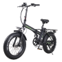 Ready to Ship 20x4.0 Fat Tire Electric Bike 500W 48V 15Ah Lithium battery Electric Foldable Bicycle E Bike Fat