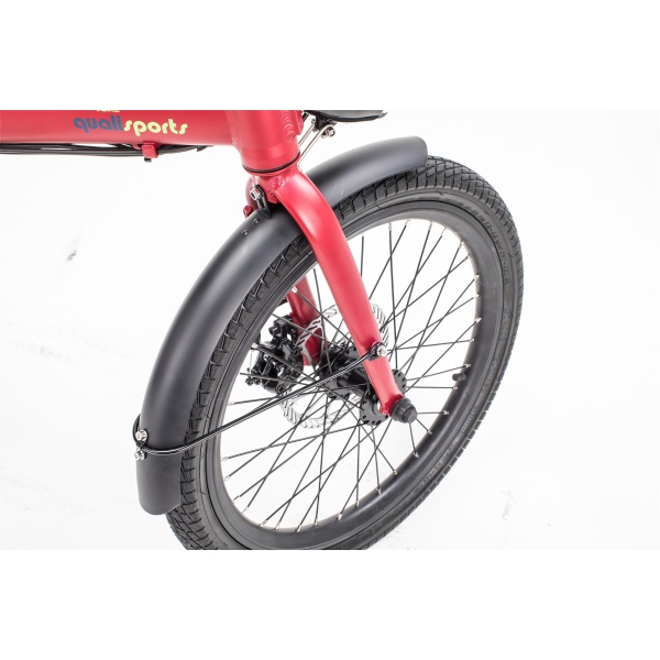 Schönes Design 20-Zoll-Klapp-Elektrofahrrad 350 W 36 V Sattelstützenbatterie Faltbares Elektrofahrrad 16 Zoll Optional