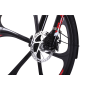 2020 New Arrival 21 Speed Folding E-bike Bicicleta Electrica Motos Electricas With Double Disk Brakes LCD Display