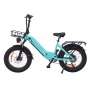 EU Stock Unisex 500W Adult Electric Bike 20 Inch 4.0 Fat Tyre Electro Bike Lithium Battery Powered Bicycle Elektro Bike