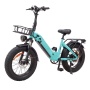 EU Stock Unisex 500W Adult Electric Bike 20 Inch 4.0 Fat Tyre Electro Bike Lithium Battery Powered Bicycle Elektro Bike