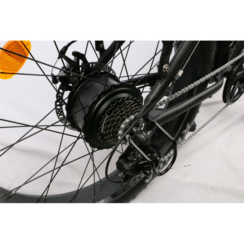 Long Range Dual Battery Electric Mountain Bike 48V 17.5Ah Lithium Fat Tire Adult Hybrid Electric Bicycle Moto Electrica
