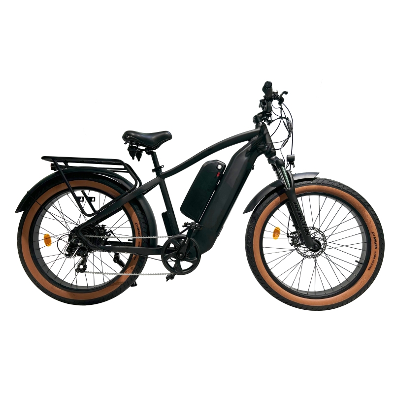Long Range Dual Battery Electric Mountain Bike 48V 17.5Ah Lithium Fat Tire Adult Hybrid Electric Bicycle Moto Electrica