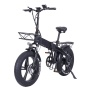 20 Inch New Model Folding Fat Tyre Cycle Electric Bikecycle 750W Ebike Fat With Basket 48V 750W E Bicycle E-Bike EU Warehouse