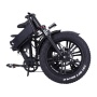 20 Inch New Model Folding Fat Tyre Cycle Electric Bikecycle 750W Ebike Fat With Basket 48V 750W E Bicycle E-Bike EU Warehouse