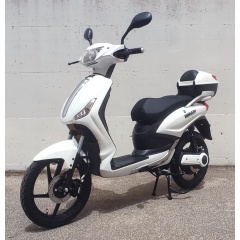 Italy Top Ranking 18-Inch Pedal Assist Electric Scooter Adults 48V 250W 500W Bluetooth Two-Wheel E Scooter Moped Bike 60km Range