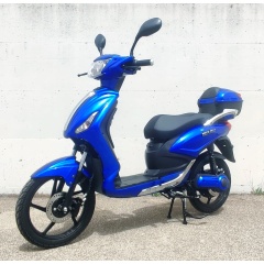 Italy Top Ranking 18-Inch Pedal Assist Electric Scooter Adults 48V 250W 500W Bluetooth Two-Wheel E Scooter Moped Bike 60km Range