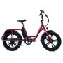 Low Cost 48V 500W Delivery Electric Bike All Terrain 20x4.0 Fat Tire Long Tail Cargo Bike E Bicycle