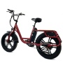 Low Cost 48V 500W Delivery Electric Bike All Terrain 20x4.0 Fat Tire Long Tail Cargo Bike E Bicycle