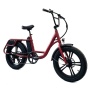 Low Cost 48V 500W Delivery Electric Bike All Terrain 20x4.0 Fat Tire Long Tail Cargo Bike E Bicycle