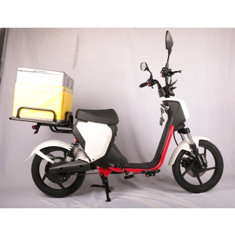 Long Range 48V 350W 500W Electric Scooter Bike Lithium Battery Pedal Assist Escooter With 3 Speed Delivery El Scooter