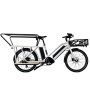 Long Range Dual Battery 48V 500W Cargo Bike Electric Ebike E-Cargo Family E Bicycle With Luggage Carrier Child Guardrail
