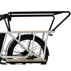 Long Range Dual Battery 48V 500W Cargo Bike Electric Ebike E-Cargo Family E Bicycle With Luggage Carrier Child Guardrail