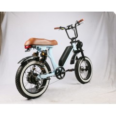 High Speed 52V 1000W Electric Fat Bike Full Suspension E Bike 1500W Max 60Km/h Speed