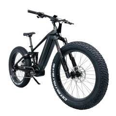 High Quality 48V 1000W Bafang Ultra M620 G510 Mid Drive Motor Full Suspension Fat Tire Electric Bike Hunting Ebike 160N.M Torque
