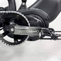 High Quality 48V 1000W Bafang Ultra M620 G510 Mid Drive Motor Full Suspension Fat Tire Electric Bike Hunting Ebike 160N.M Torque