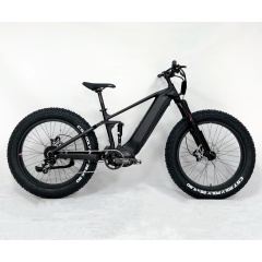 High Quality 48V 1000W Bafang Ultra M620 G510 Mid Drive Motor Full Suspension Fat Tire Electric Bike Hunting Ebike 160N.M Torque