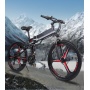 2020 Cute 3 Spoke Magnesium Alloy Electric Bicycle 48V 350W 500W Electric Mountain Bike Full Suspension