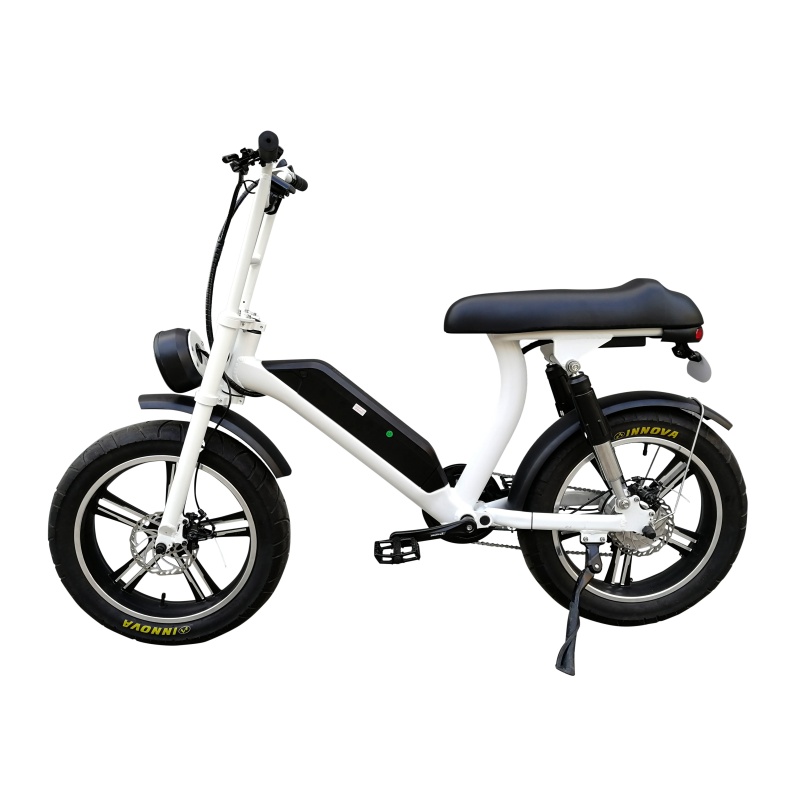 New Step Through Fat Electric Bike E-Bike Full Suspension Electric Fat Bike With Long Comfortable Seat