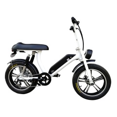 New Step Through Fat Electric Bike E-Bike Full Suspension Electric Fat Bike With Long Comfortable Seat