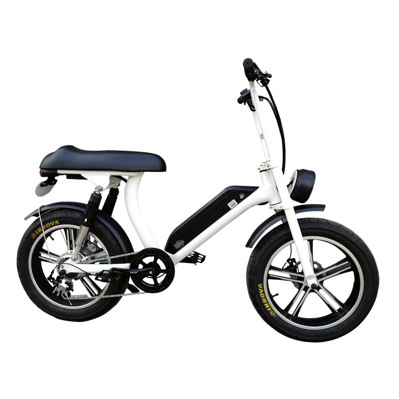 New Step Through Fat Electric Bike E-Bike Full Suspension Electric Fat Bike With Long Comfortable Seat