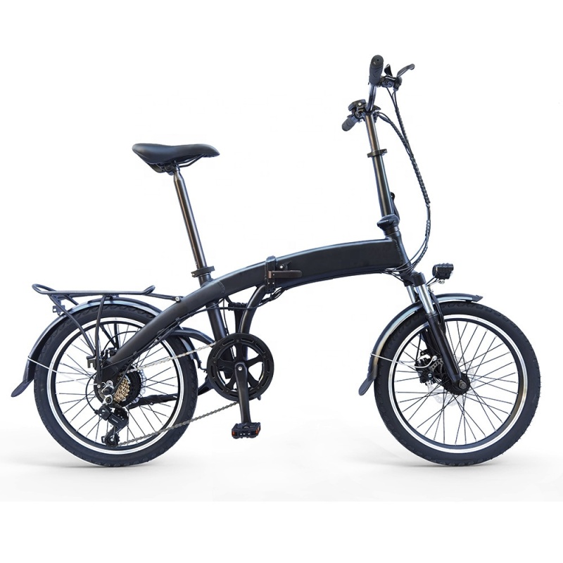 Ready To Ship 20 Inches Folding E-Bike 36V 350W Portable Electric Foldable Bicycle With 36V 7.8Ah Hidden Battery