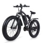 48V 1000W Electric Bike With 26"x4.0 Fat Tire Ebike Hydraulic Oil Disk Brakes 21 Speed E Bike 1000W