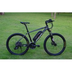 Factory Direct Cheap Aluminium Alloy Electric Bicycle 24 Speed 48V 250W Hub Motor Electric Moutain Bike E Bike MTB  For Sales