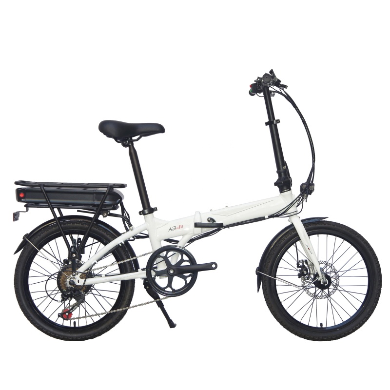 New Design 20 Inch Foldable E-Bike Lightweight Folding Electric Bike 48V 11Ah Battery Cheap Electric Bicycle With Pedals