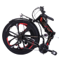 21 Speed 48V 250W 350W Ebike Black White Folding Electric Bike With CE Certificate