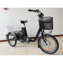 OEM Cheap Electric Cargo Tricycle 350W Motorized 3-Wheel Bike with 20Inch Tires Open-Body Steel for Elderly 30km Drive Mileage
