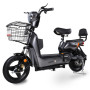 Strong Practical Electric Bicycle 48V 500W Moped Style Electric Bike With Basket and Backrest Ideal For City Shopping
