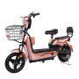 Strong Practical Electric Bicycle 48V 500W Moped Style Electric Bike With Basket and Backrest Ideal For City Shopping