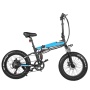 Long Range 48V 500W Full Suspension 20x4.0 Fat Electric Snow Bike With Max 21Ah Big Battery Electric Bicycle Good Price