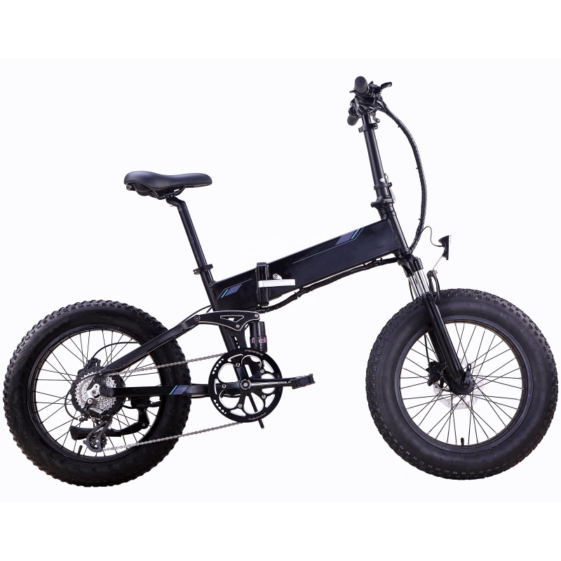 Long Range 48V 500W Full Suspension 20x4.0 Fat Electric Snow Bike With Max 21Ah Big Battery Electric Bicycle Good Price