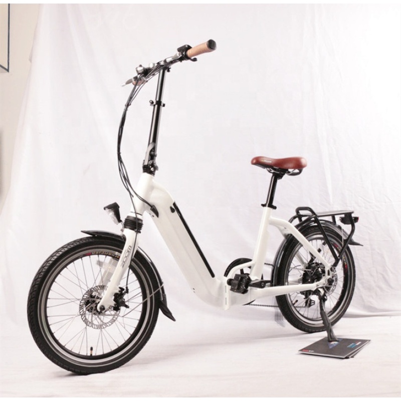 Brand New Folding Electric Bike 350W 48V Japanese Electric Bike Push Bike Bicycle With Integrated Battery