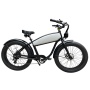 1000W Beach Cruiser Bicycle 26 Inch Retro Electric Heavy Bike Hybrid Bike Retro Ebike With 20Ah Hidden Battery