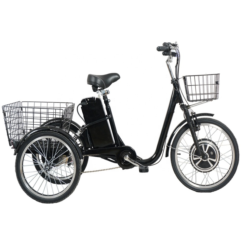 Cheap 250W Electric 3 Wheel Bike 36V Lithium Battery Tricycle E Tricycle Electric Adult Tricycle For Handicapped