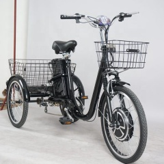Cheap 250W Electric 3 Wheel Bike 36V Lithium Battery Tricycle E Tricycle Electric Adult Tricycle For Handicapped