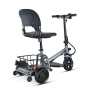 Small 3 Wheel Electric Scooter for Adults Fully Enclosed Folding Mobility Tricycle Light Weight 350W Motor 60KM Range per Charge