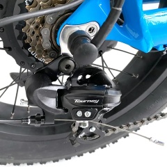 Super Bright Blue 500W 750W Fat Tire Electric Bike 20X4.0 Unfoldable Fat E Bike Motorcycle Fast Than 73