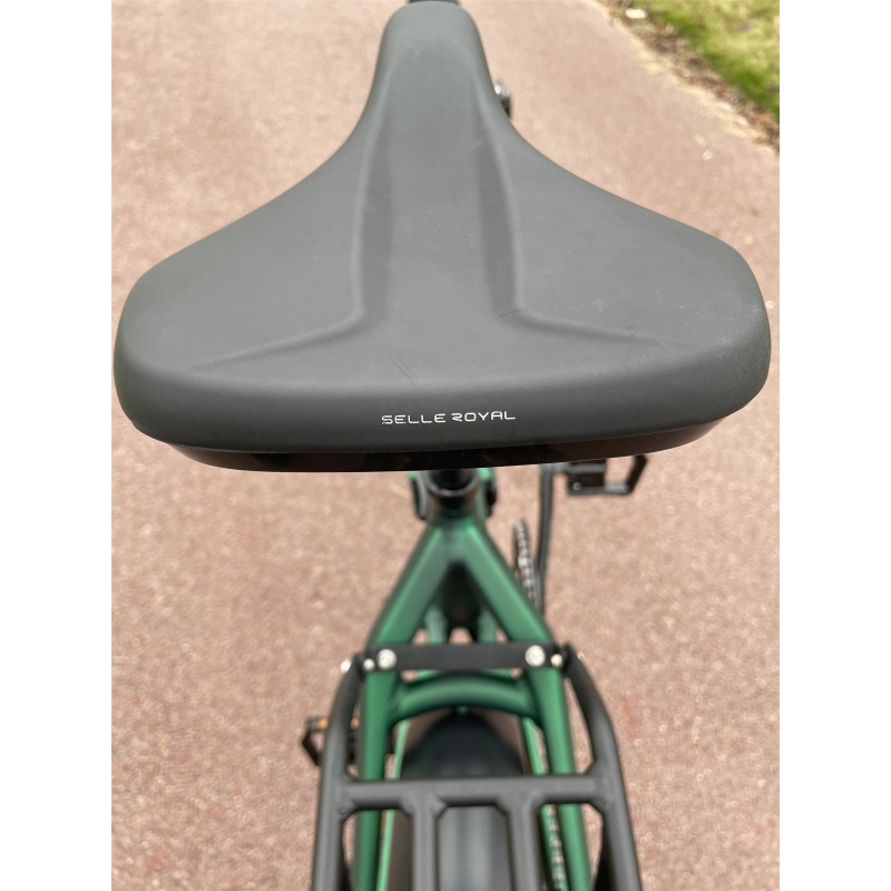48V 750W Foldable Step Through Electric Fat Tire Bike High Quality Electric Hybrid Bike Retro Ebike With Hidden Battery