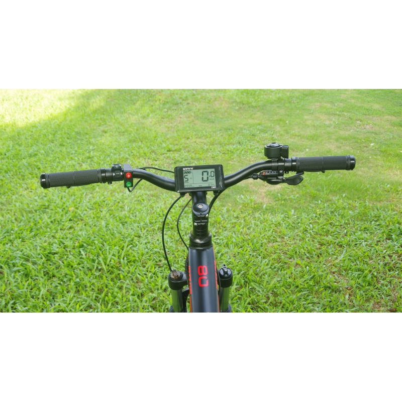 Ready To Ship 48V 350W Bafang Mid Drive Motor Electric Bicycle  9 Speed Gears E Bike MTB Electric Moutain Bike